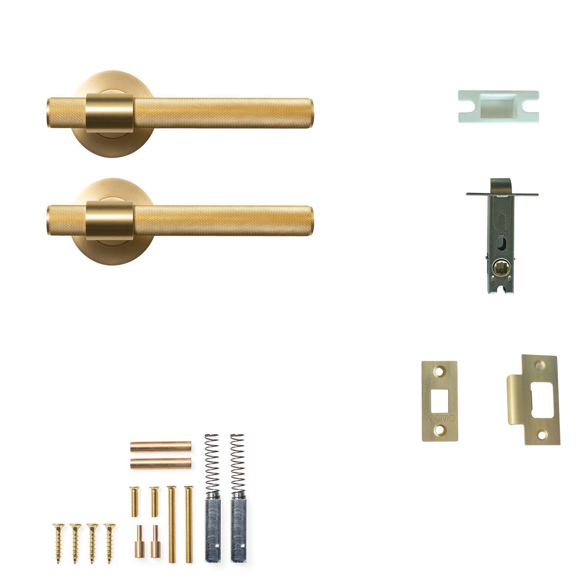 Momo Belgravia Knurled Lever – Solid Brass