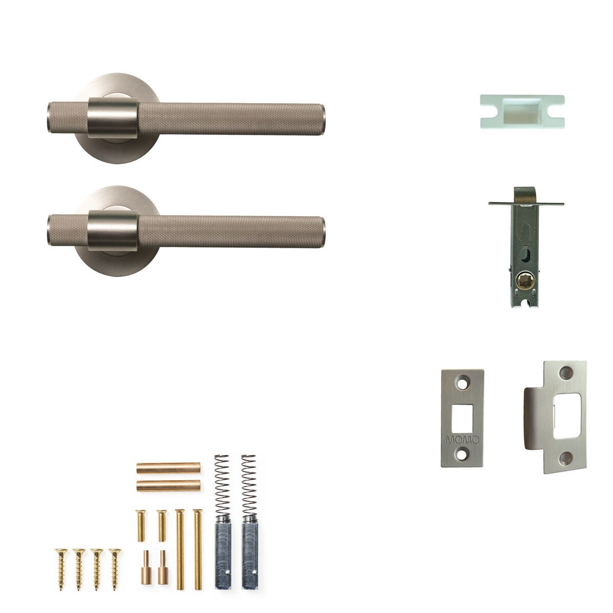 Momo Belgravia Knurled Lever – Solid Brass