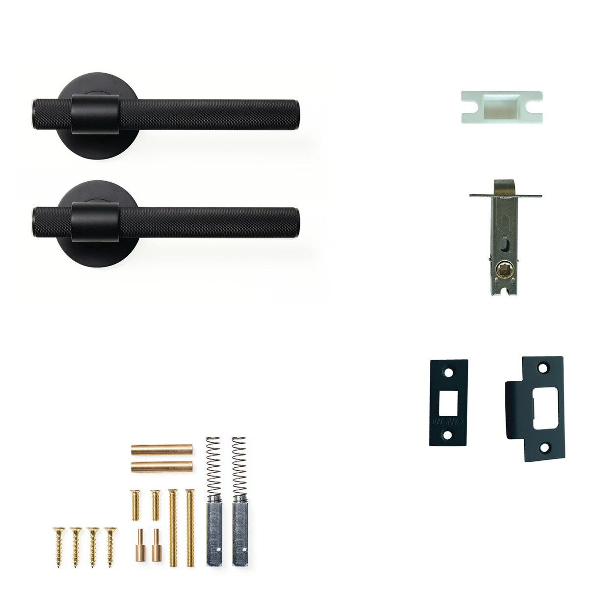 Momo Belgravia Knurled Lever – Solid Brass