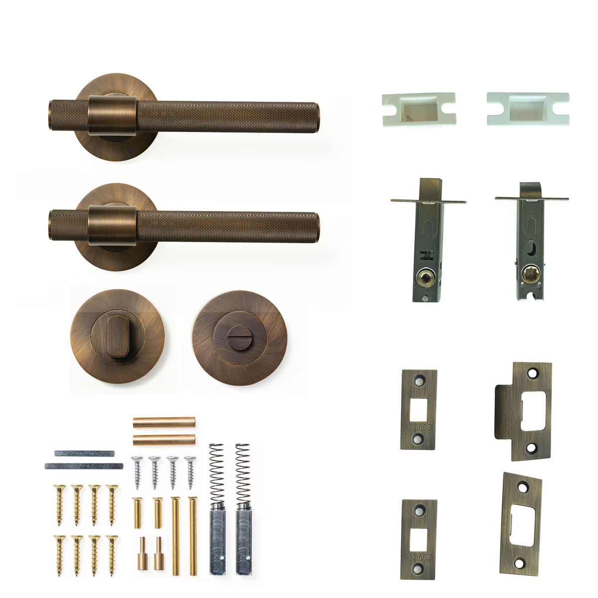 Momo Belgravia Knurled Lever – Solid Brass