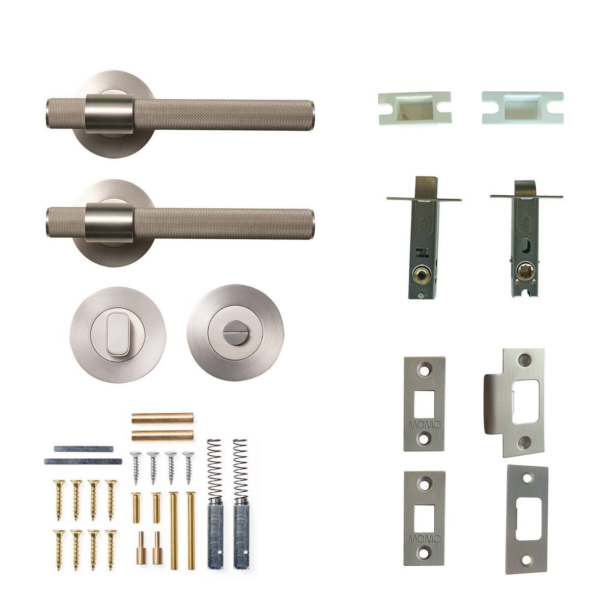 Momo Belgravia Knurled Lever – Solid Brass