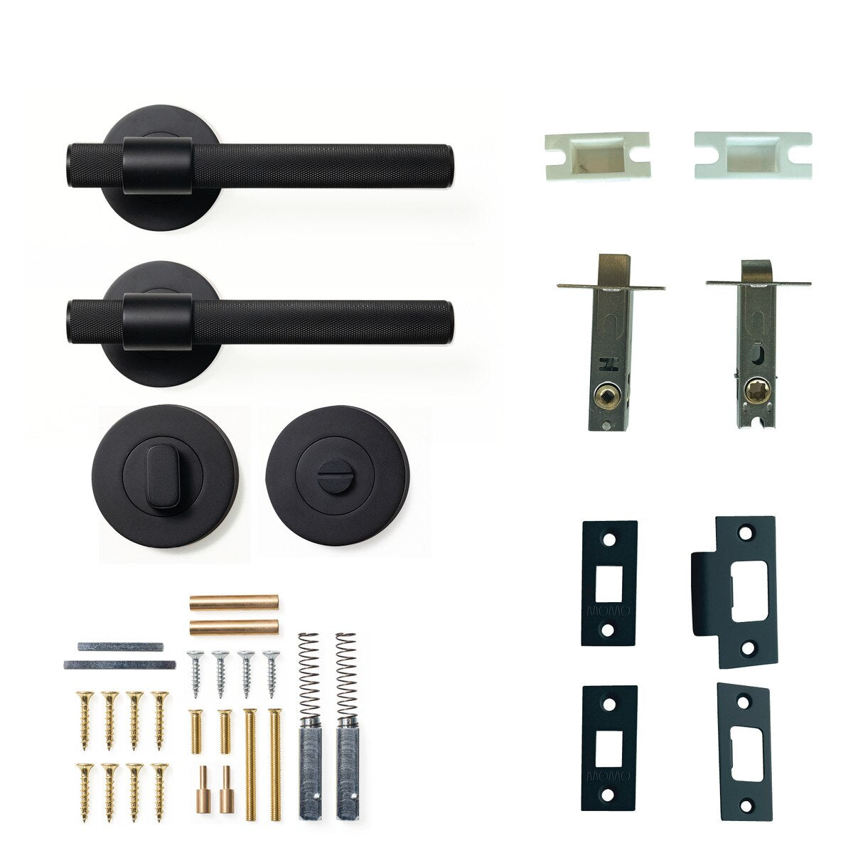 Momo Belgravia Knurled Lever – Solid Brass