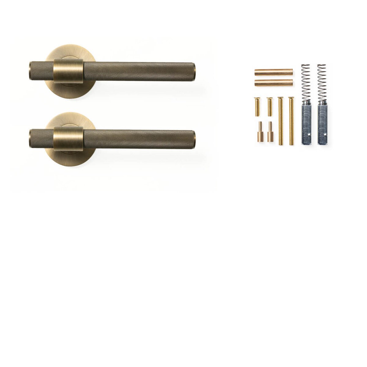 Momo Belgravia Knurled Lever – Solid Brass