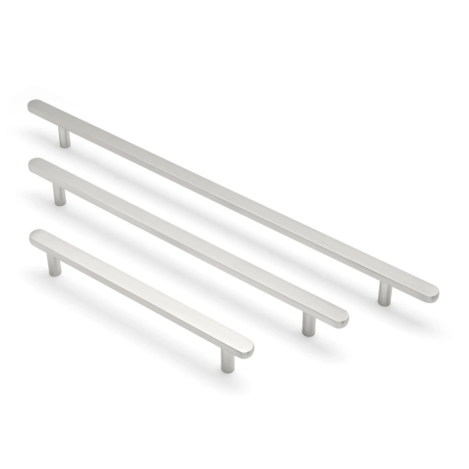 Brushed Nickel Oval Profile Appliance/Door Pull - Imogen - Manovella