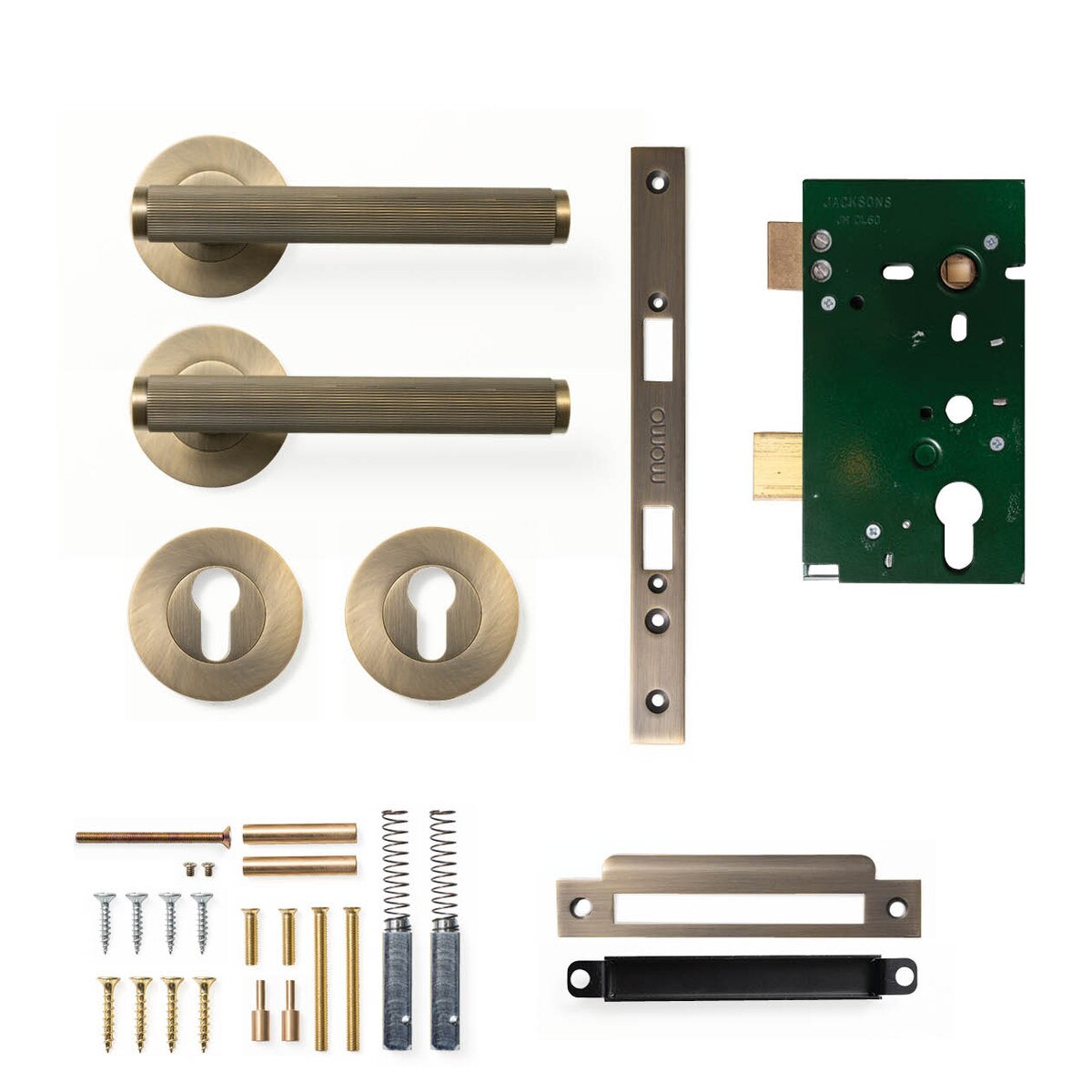 Momo Bellevue Lined - Solid Brass Handle Sets