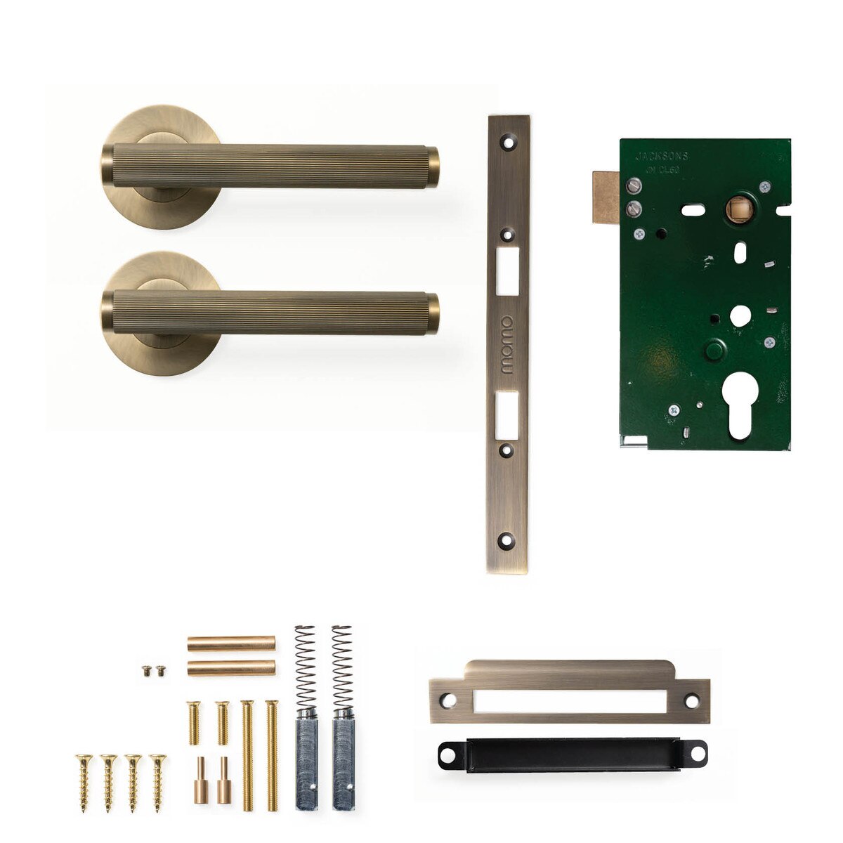 Momo Bellevue Lined - Solid Brass Handle Sets