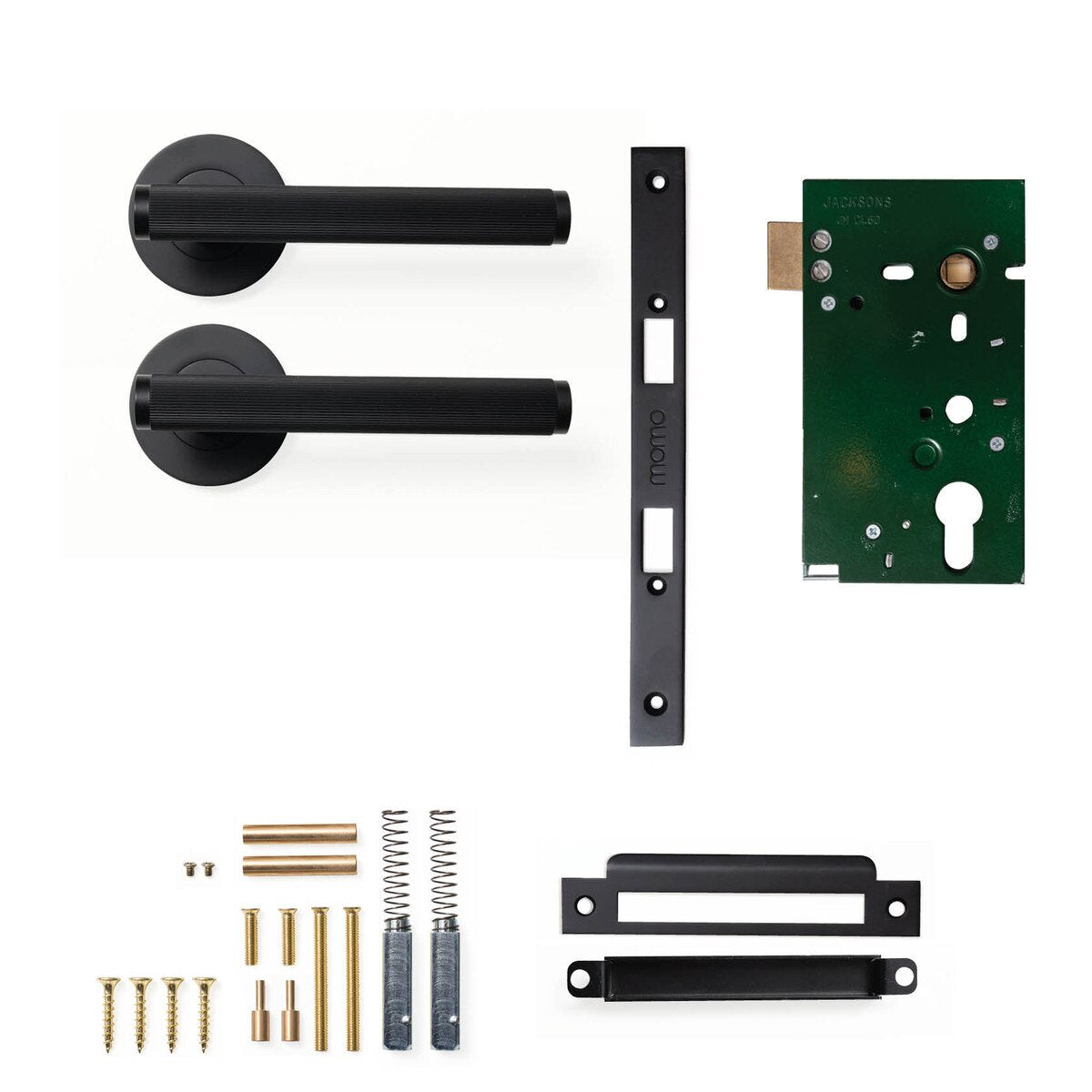 Momo Bellevue Lined - Solid Brass Handle Sets