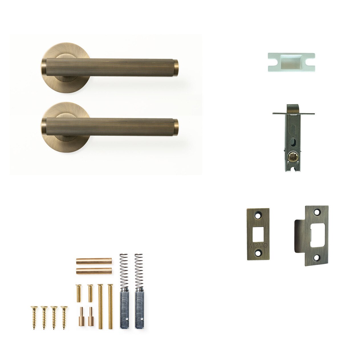 Momo Bellevue Lined - Solid Brass Handle Sets