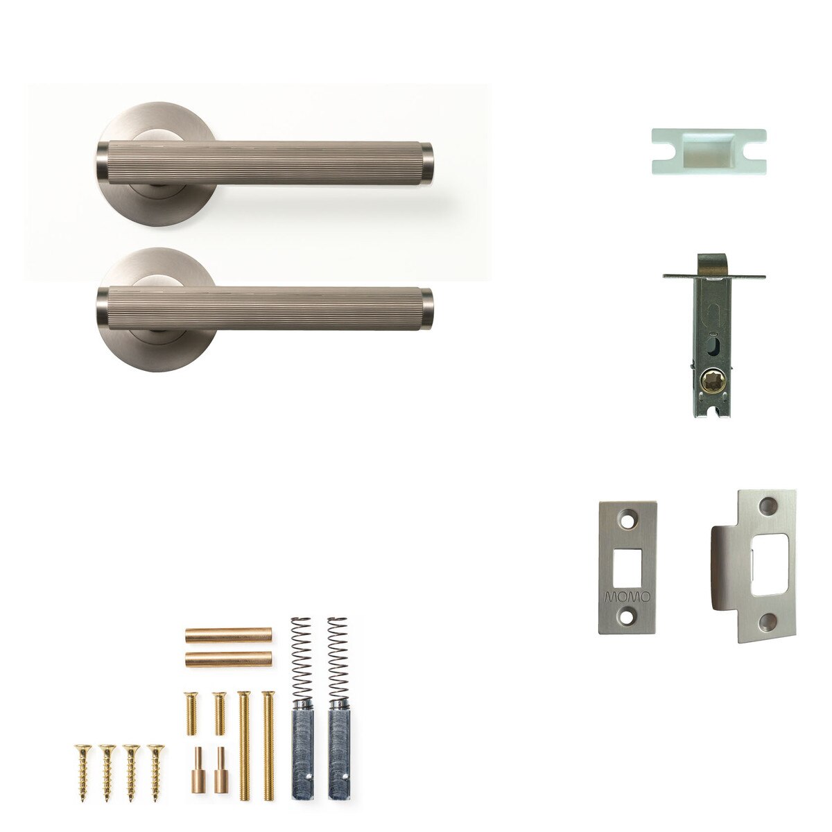 Momo Bellevue Lined - Solid Brass Handle Sets