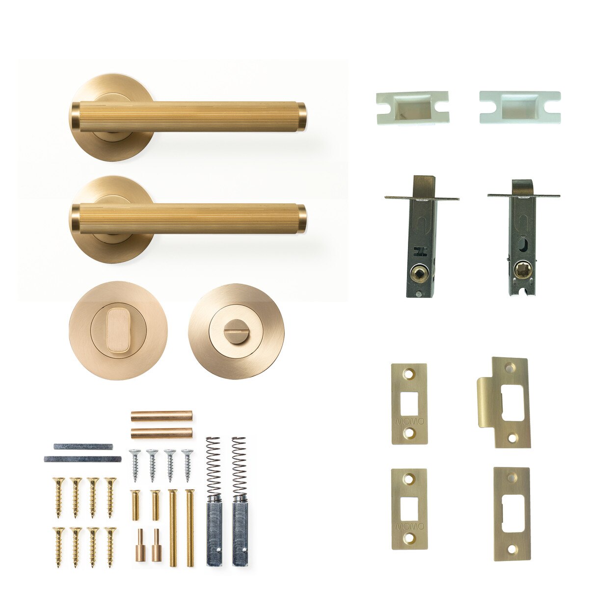 Momo Bellevue Lined - Solid Brass Handle Sets