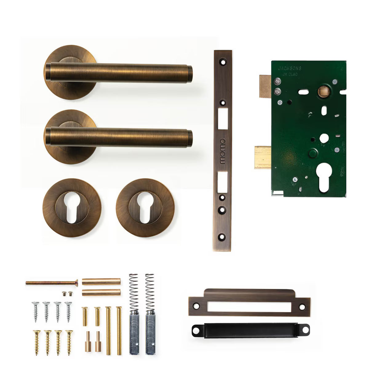 Momo Bellevue Plain - Solid Brass Handle Sets
