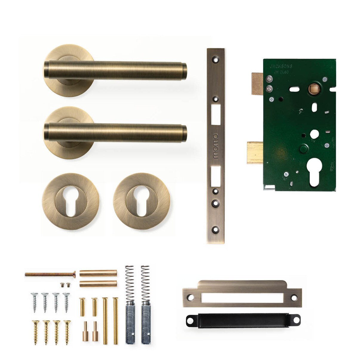 Momo Bellevue Plain - Solid Brass Handle Sets