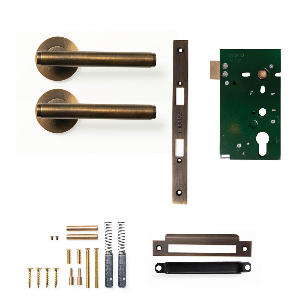 Momo Bellevue Plain - Solid Brass Handle Sets