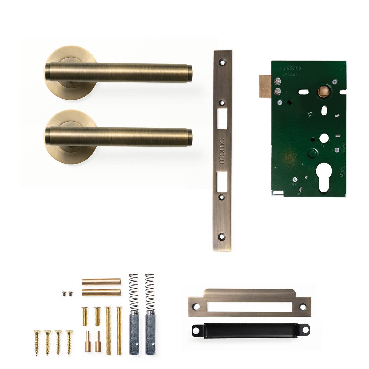 Momo Bellevue Plain - Solid Brass Handle Sets