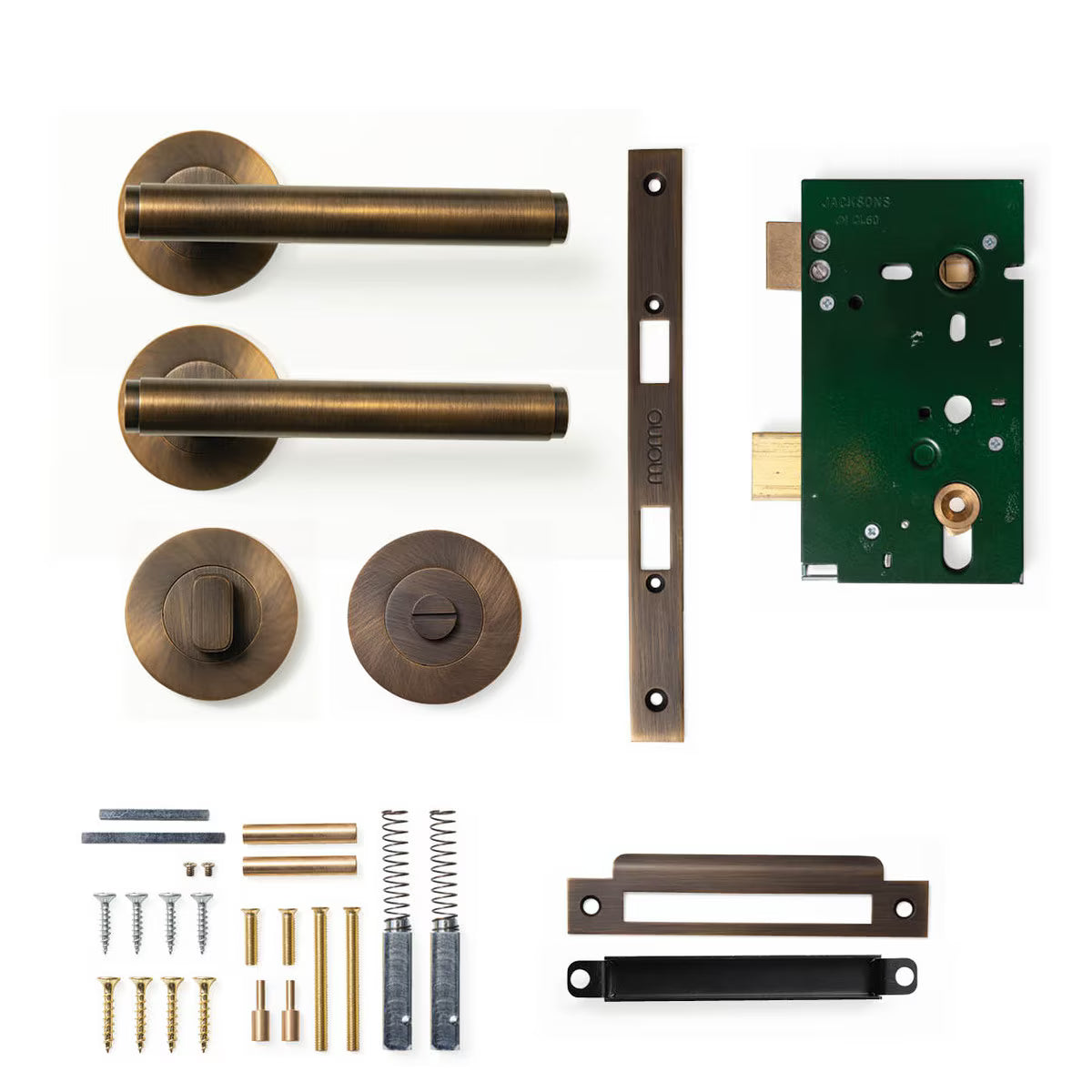 Momo Bellevue Plain - Solid Brass Handle Sets