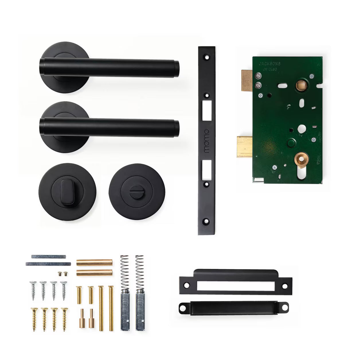 Momo Bellevue Plain - Solid Brass Handle Sets