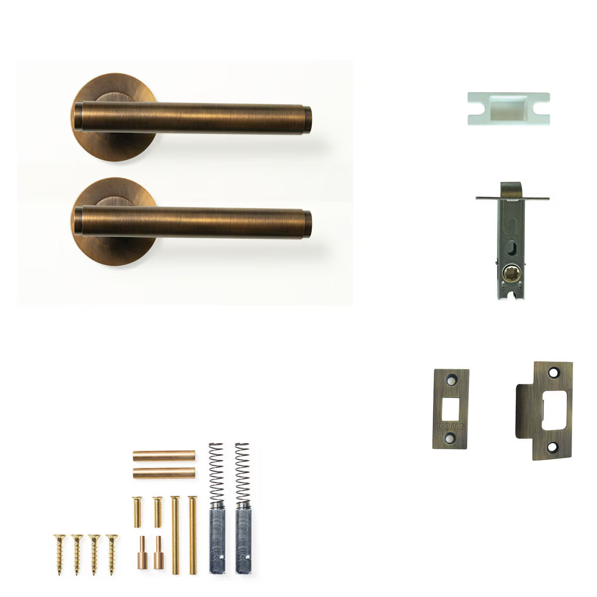 Momo Bellevue Plain - Solid Brass Handle Sets