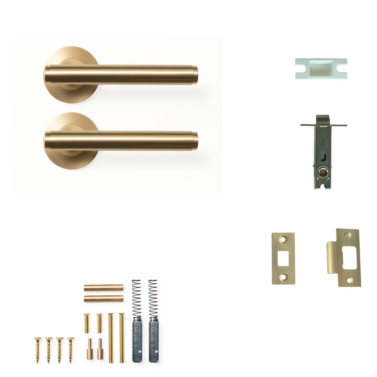 Momo Bellevue Plain - Solid Brass Handle Sets