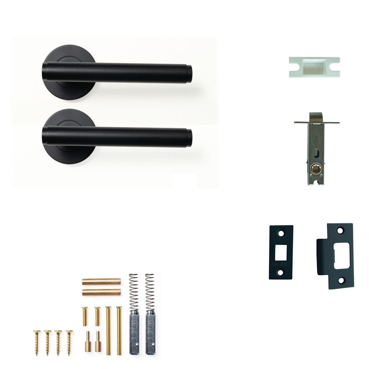 Momo Bellevue Plain - Solid Brass Handle Sets