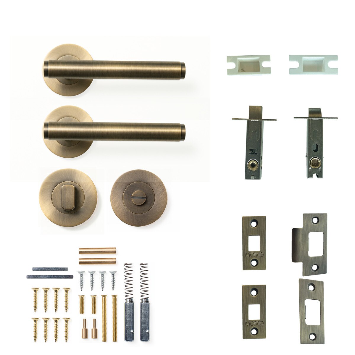 Momo Bellevue Plain - Solid Brass Handle Sets