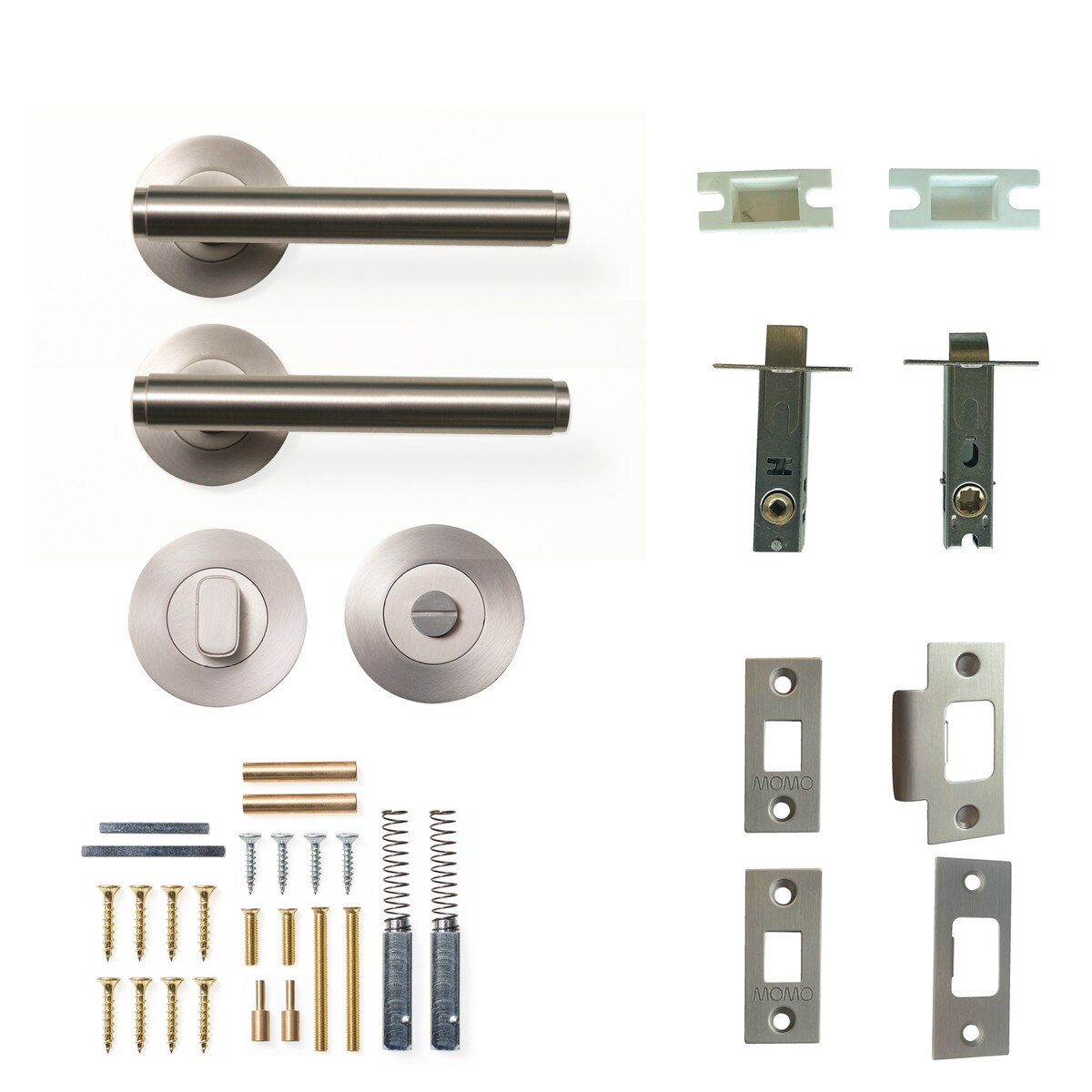 Momo Bellevue Plain - Solid Brass Handle Sets