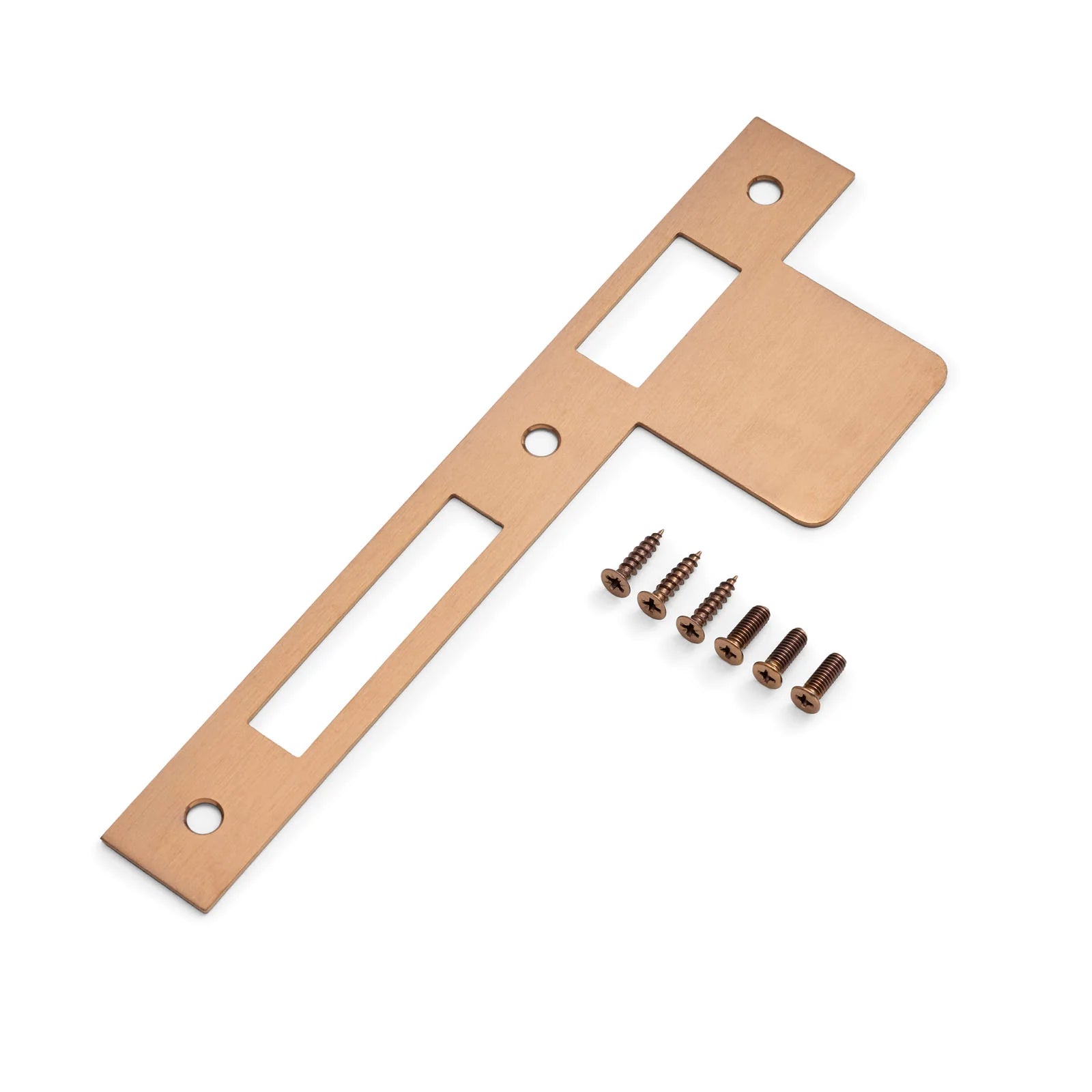 Extended 65mm Strike Plate to suit 85mm Euro Mortice Lock - Manovella