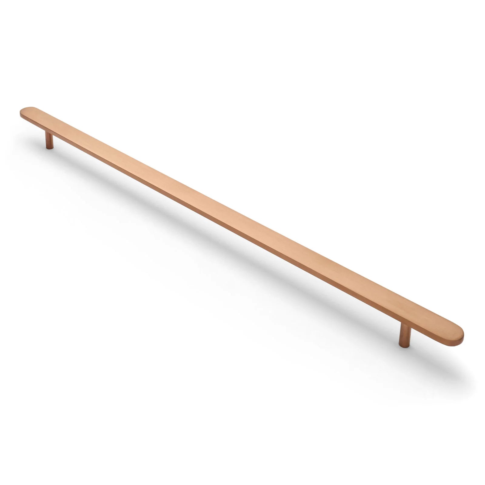 Brushed Copped PVD Oval Profile Cabinet Pull - Imogen - Manovella