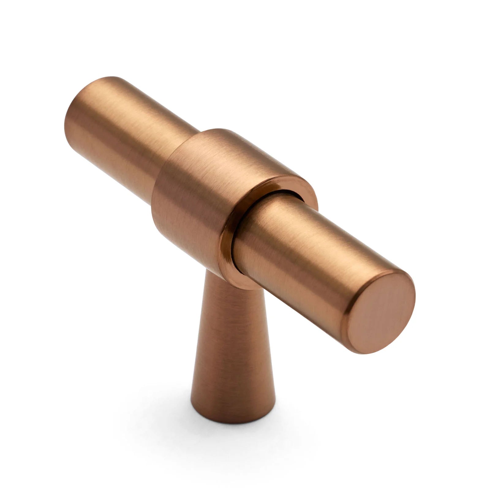 Brushed Copper PVD Timeless T-Bar - Cora - Manovella