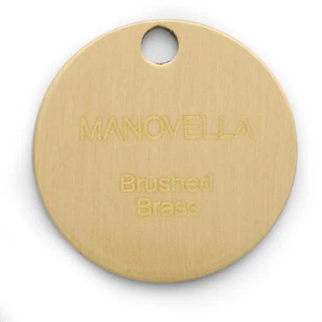 Solid Brass Colour Sample - Various Finishes - Manovella