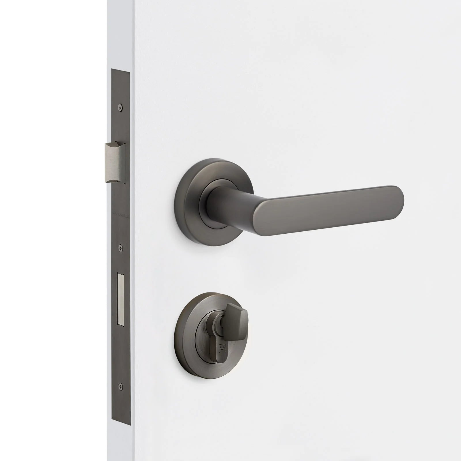 Gunmetal Entrance Door Kit Fairhaven - Manovella