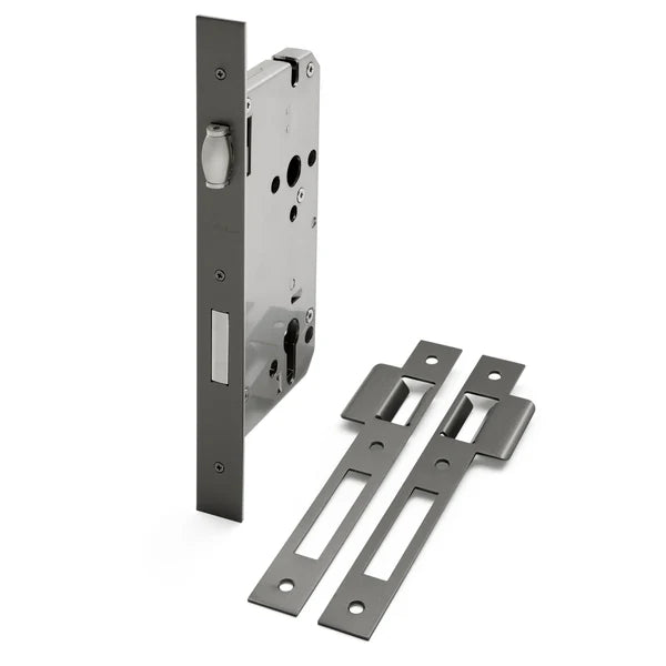 Gunmetal Euro Roller Mortice Lock 316SS (85mm Pitch 60mm Backset) - Manovella