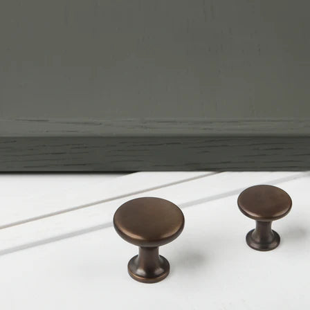 Ascot Knob Antique Bronze