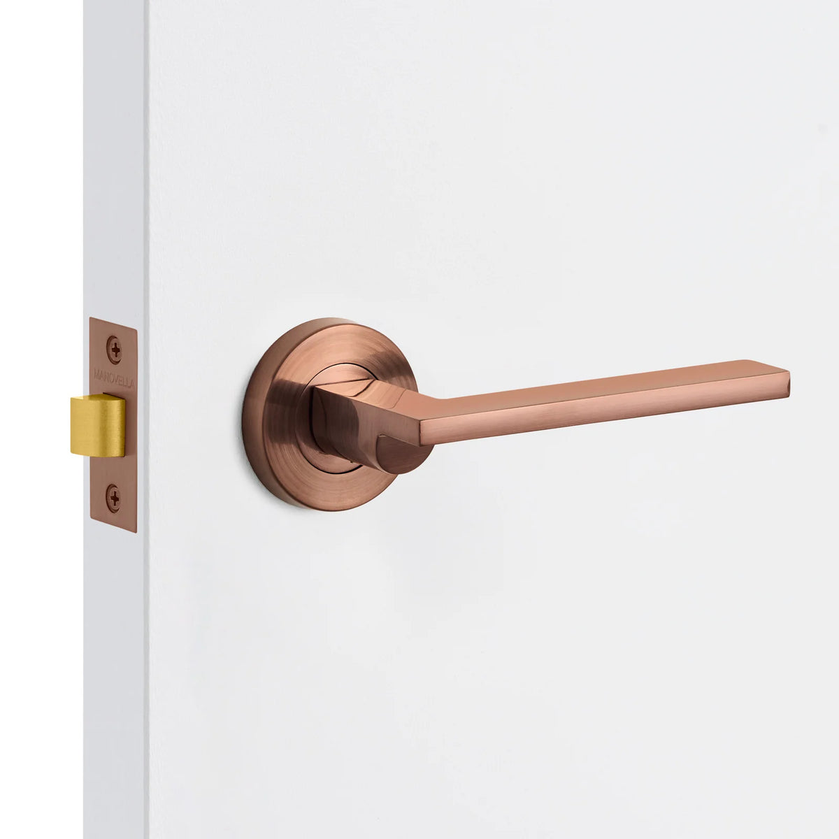 Sienna Bronze Passage Door Handle - Hamilton - Manovella