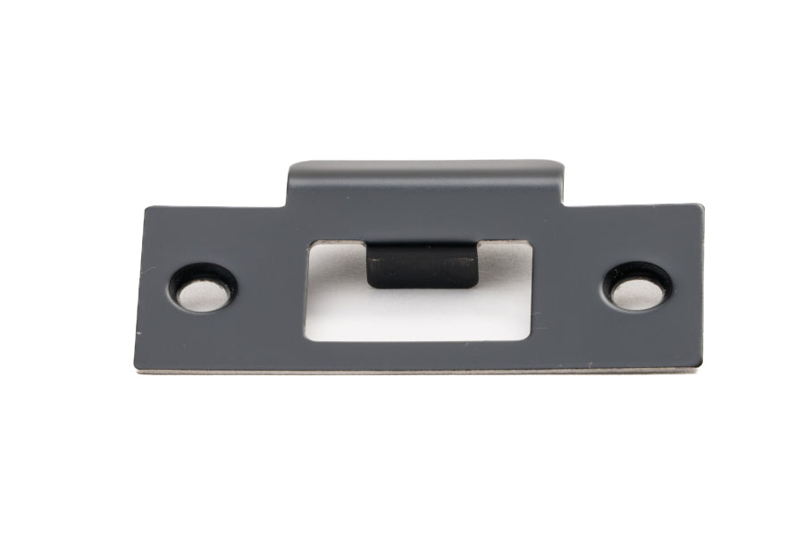 T Striker Plate – Metal Door Frames – Smooth Black
