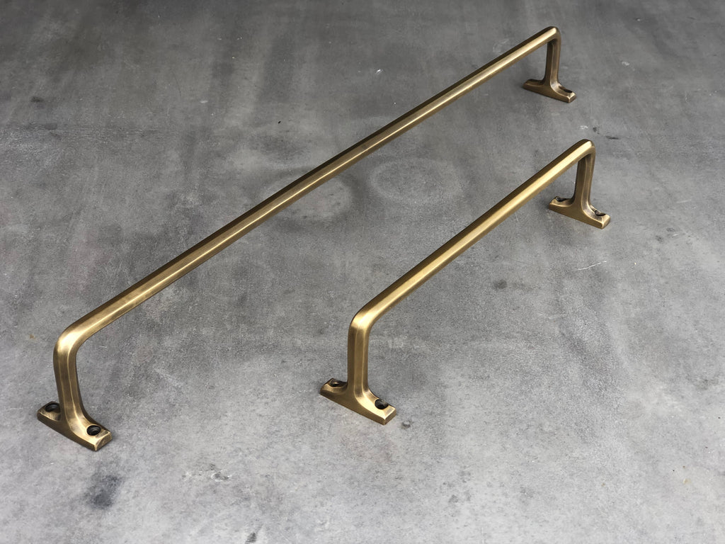 Henley 300mm Rail - Acid Washed Brass By Hepburn