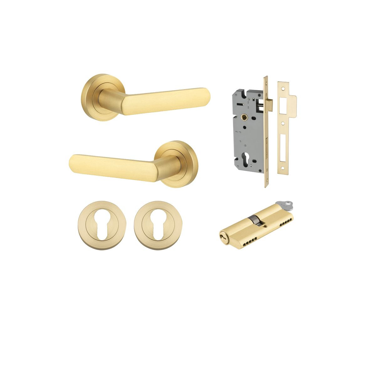 Osaka Lever - Round Rose