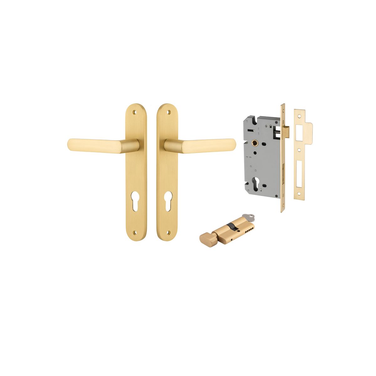 Osaka Lever - Rectangular Backplate