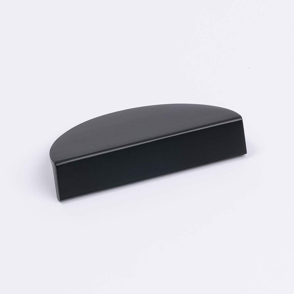 Matt Black Half Moon Cabinet Pull - Iris - Manovella