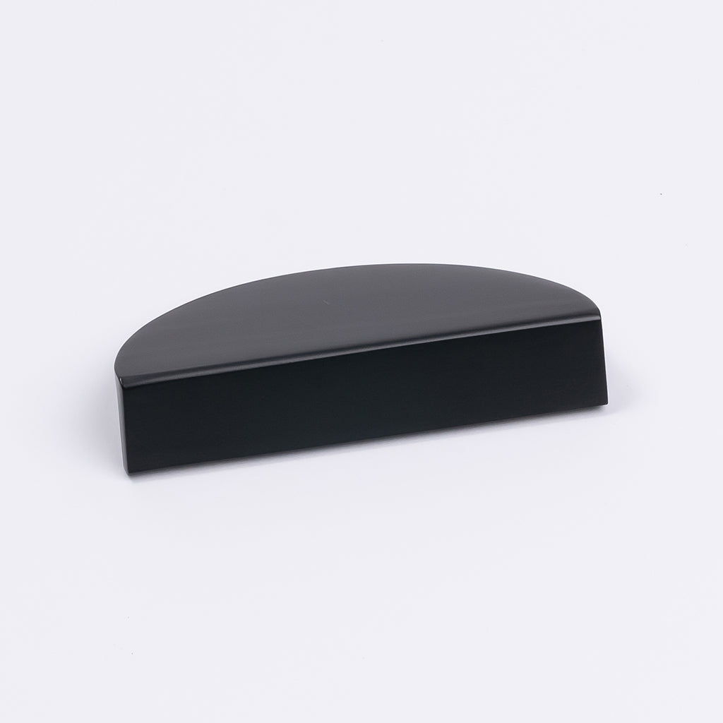 Matt Black Half Moon Cabinet Pull - Iris - Manovella
