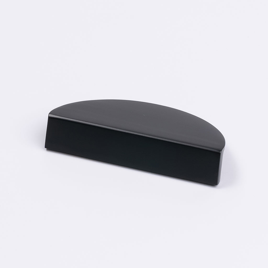 Matt Black Half Moon Cabinet Pull - Iris - Manovella