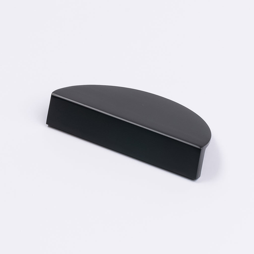 Matt Black Half Moon Cabinet Pull - Iris - Manovella