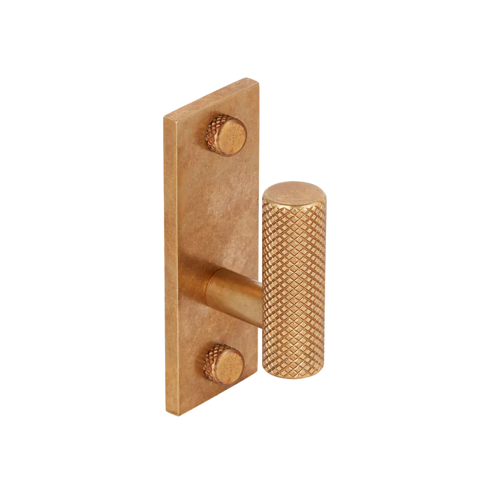 MIX Diamond Knurled Single Vertical Wall Hook By Armac Martin