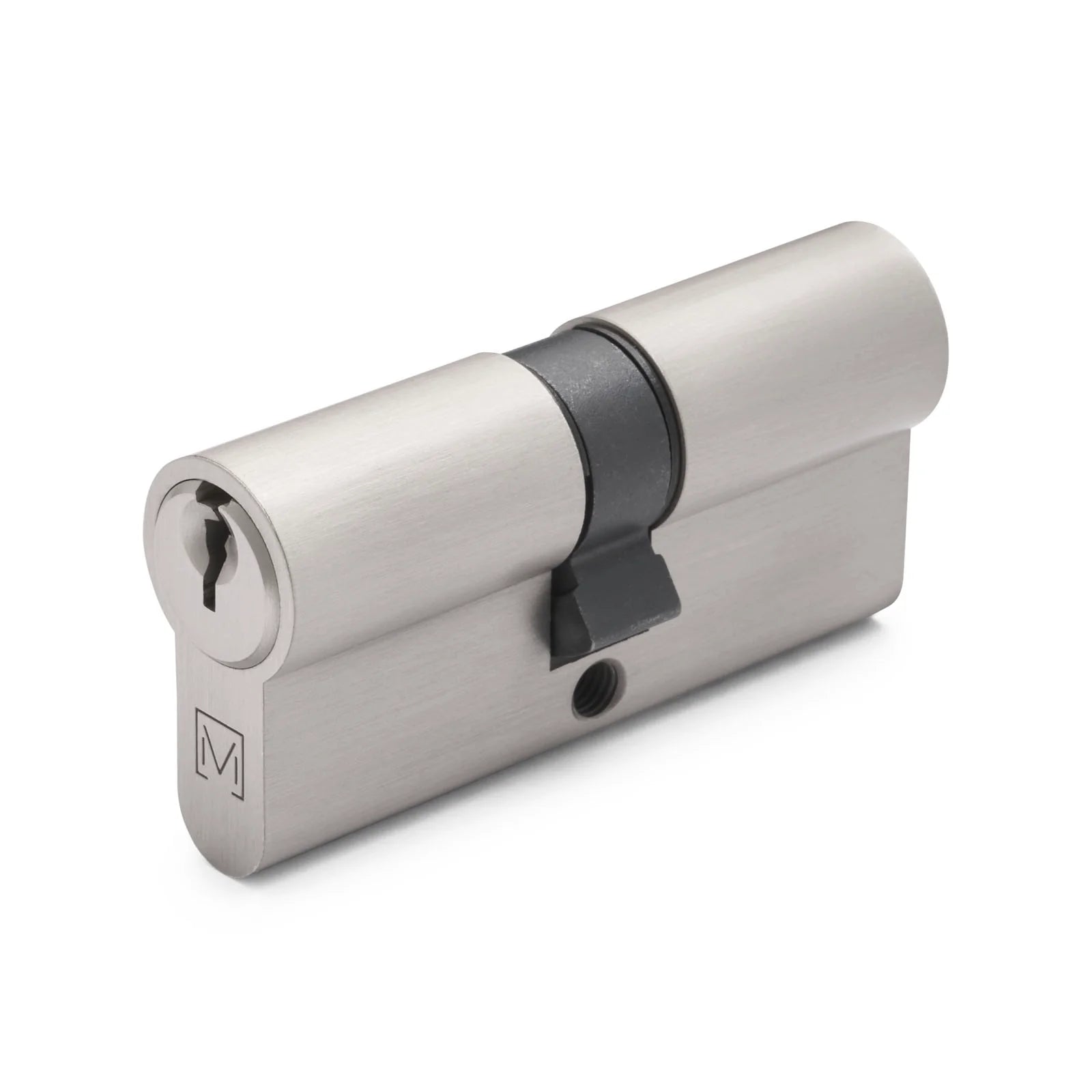Brushed Nickel High Security Dual Function 5 Pin Euro Cylinder - Manovella