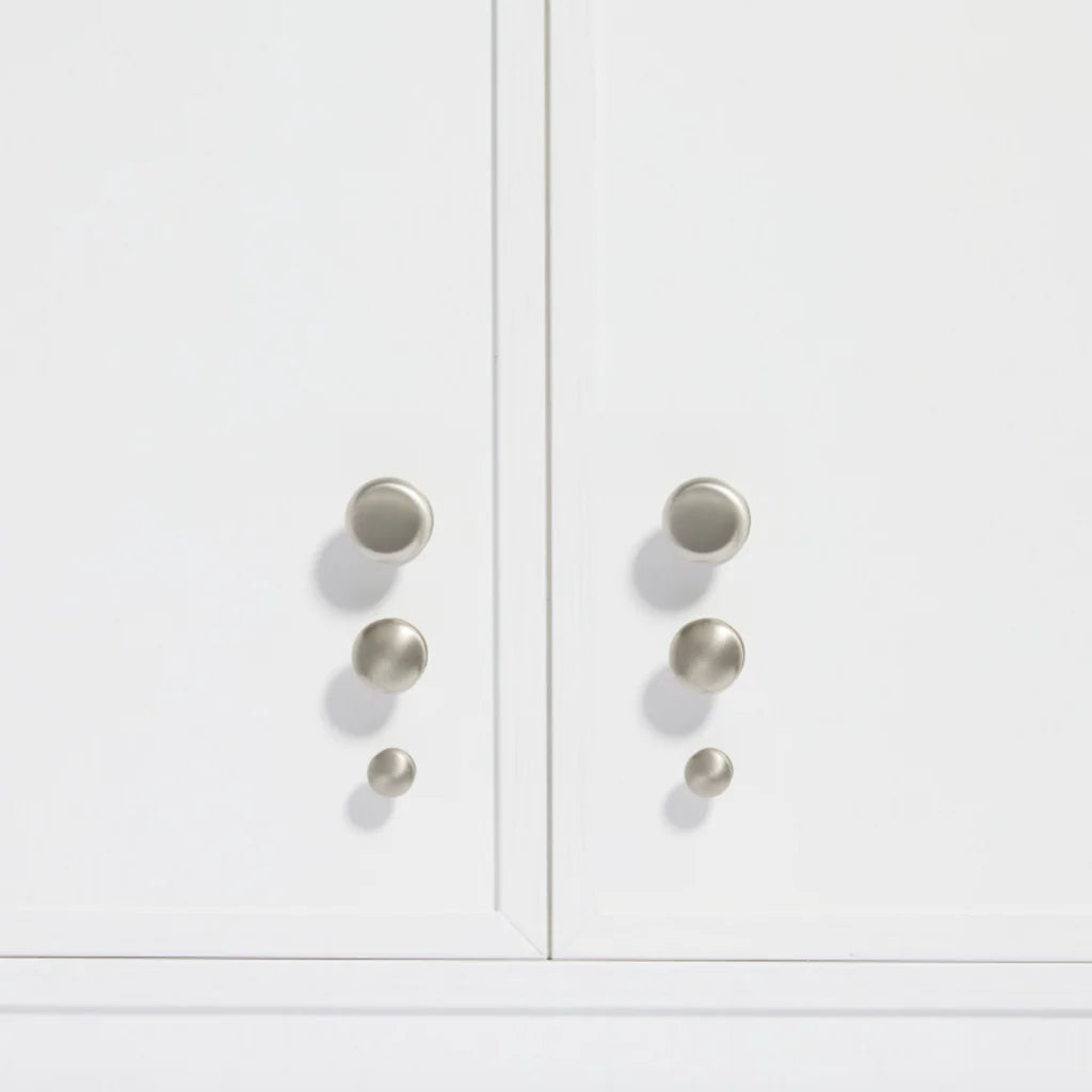 Kew Knob - Satin Nickel by Hepburn