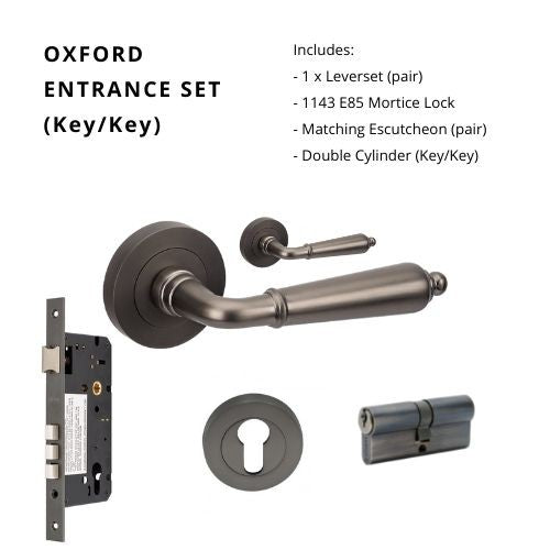 The Oxford Handle By Zanda - Graphite Nickel