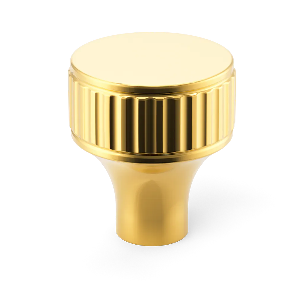 Barwick Ridged Cabinet Knob By Armac Martin