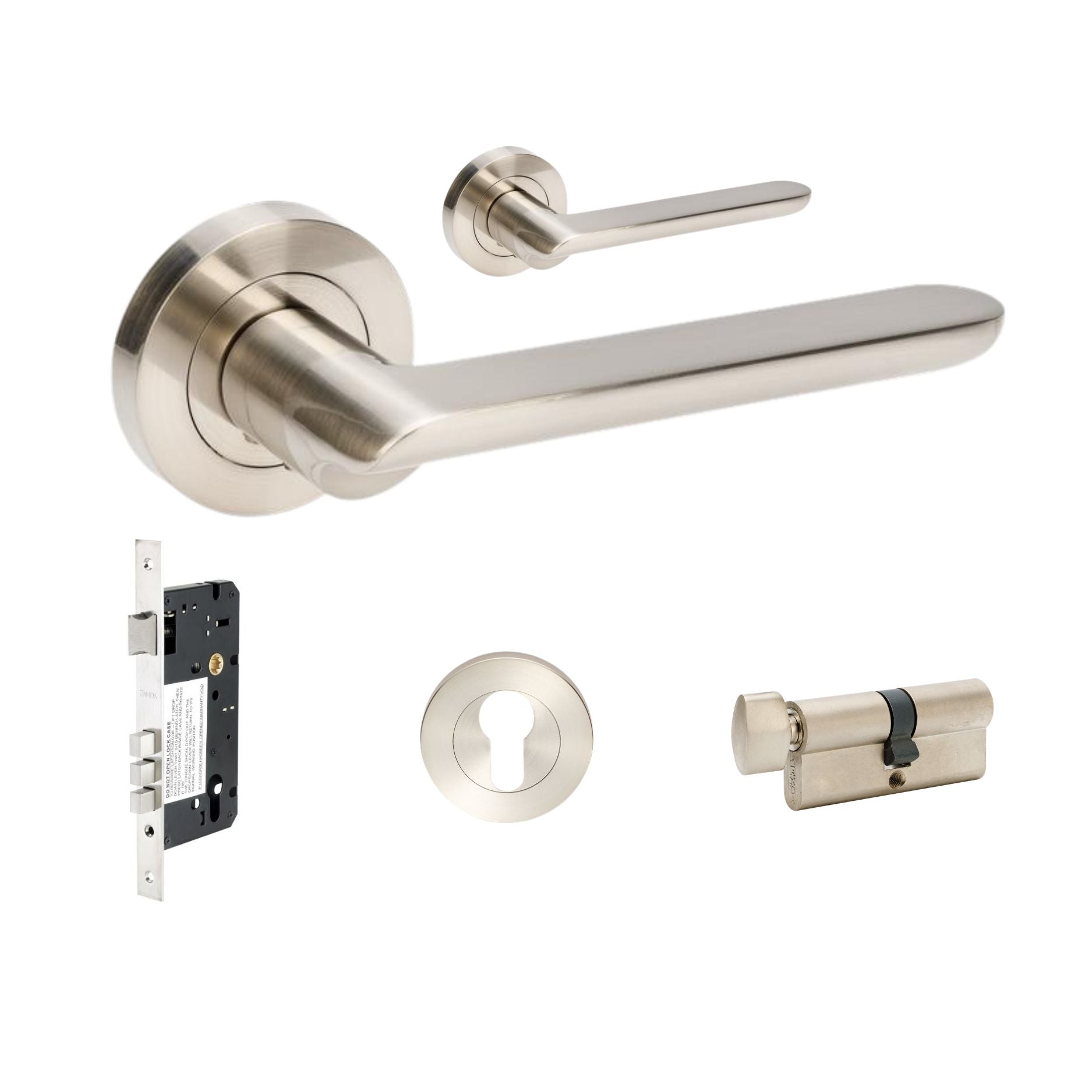 The Regent Handle By Zanda - Brushed Nickel