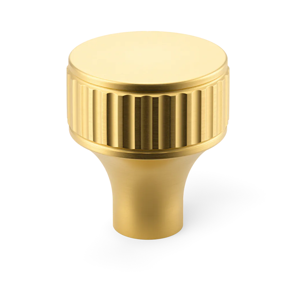 Barwick Ridged Cabinet Knob By Armac Martin