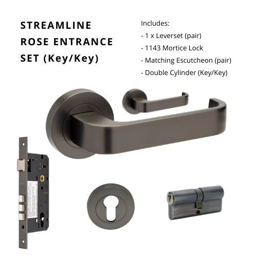 The Streamline Handle By Zanda - Graphite Nickel