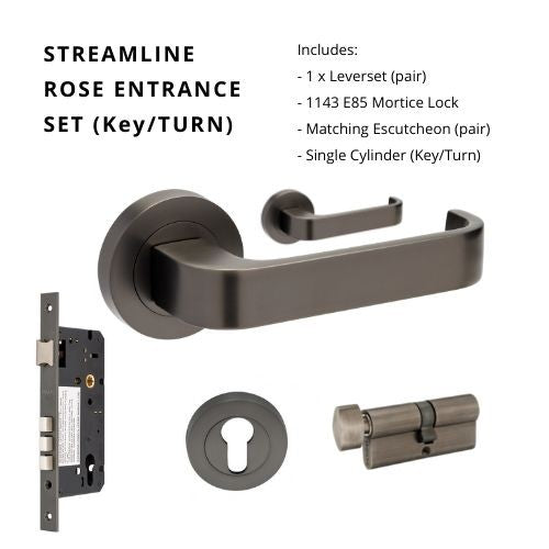 The Streamline Handle By Zanda - Graphite Nickel